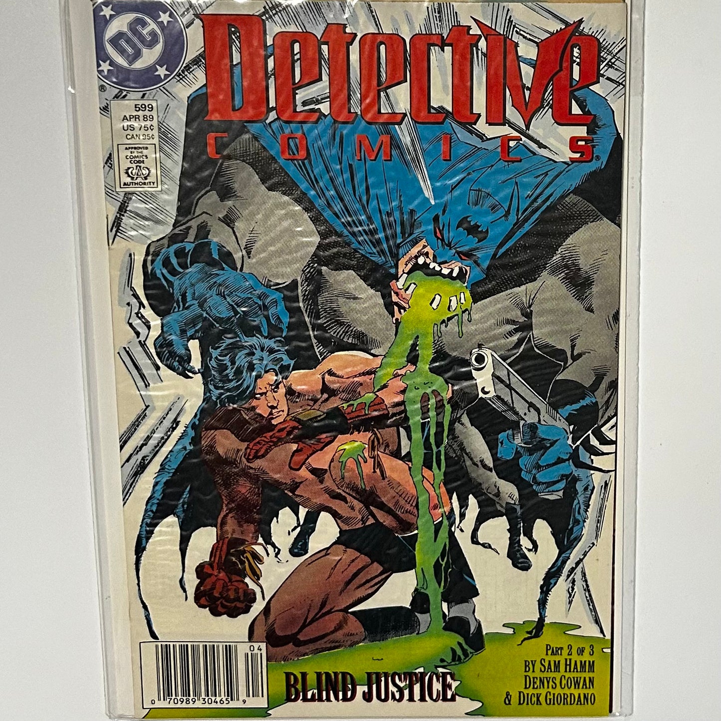 Detective Comics #599 Newsstand