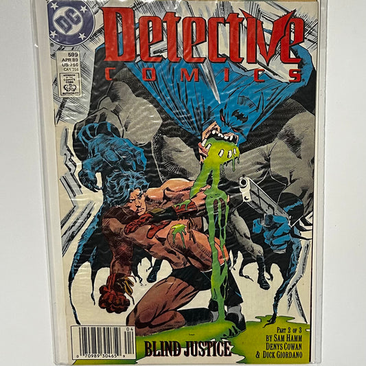 Detective Comics #599 Newsstand