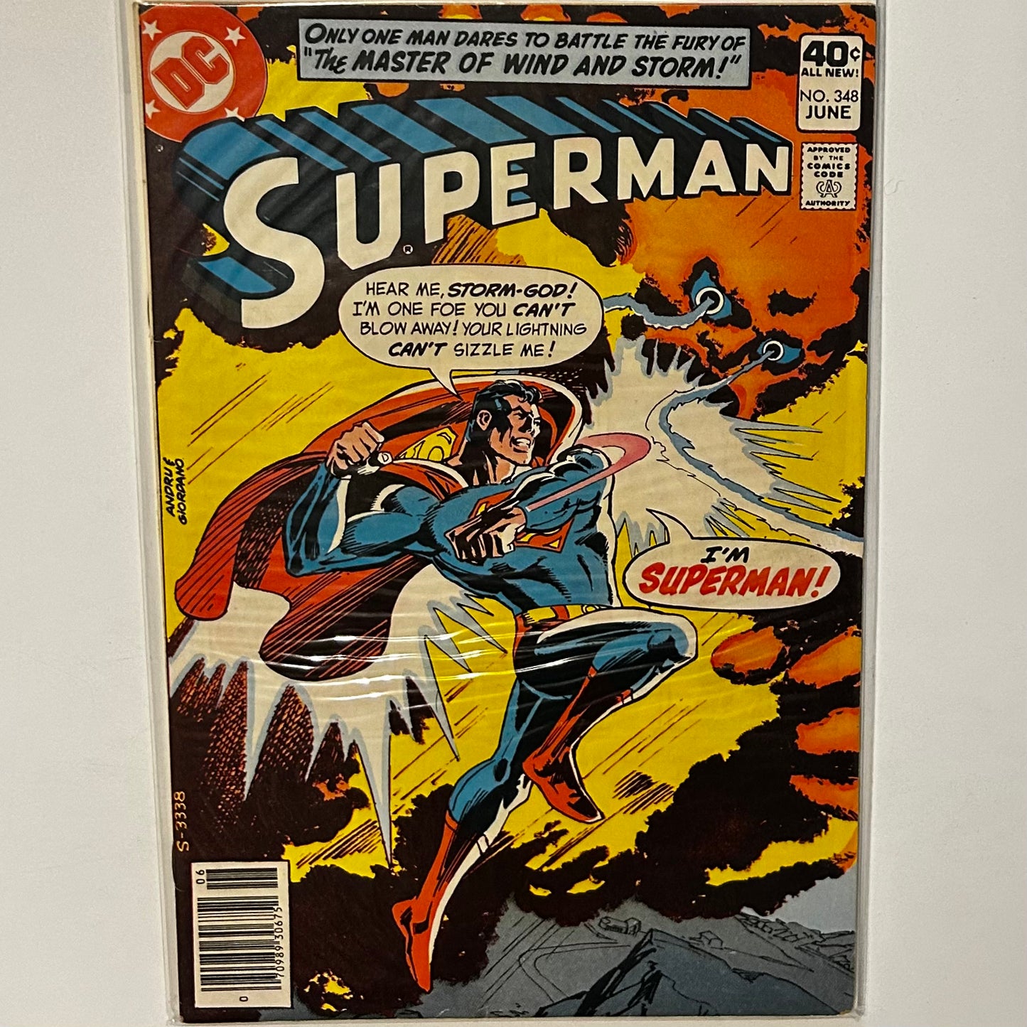Superman #348 Newsstand