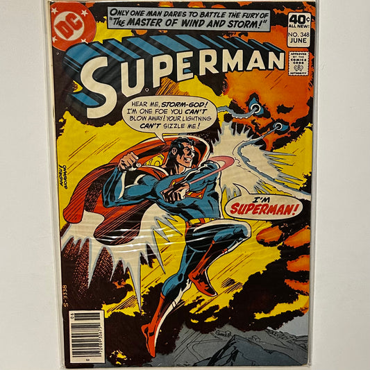 Superman #348 Newsstand