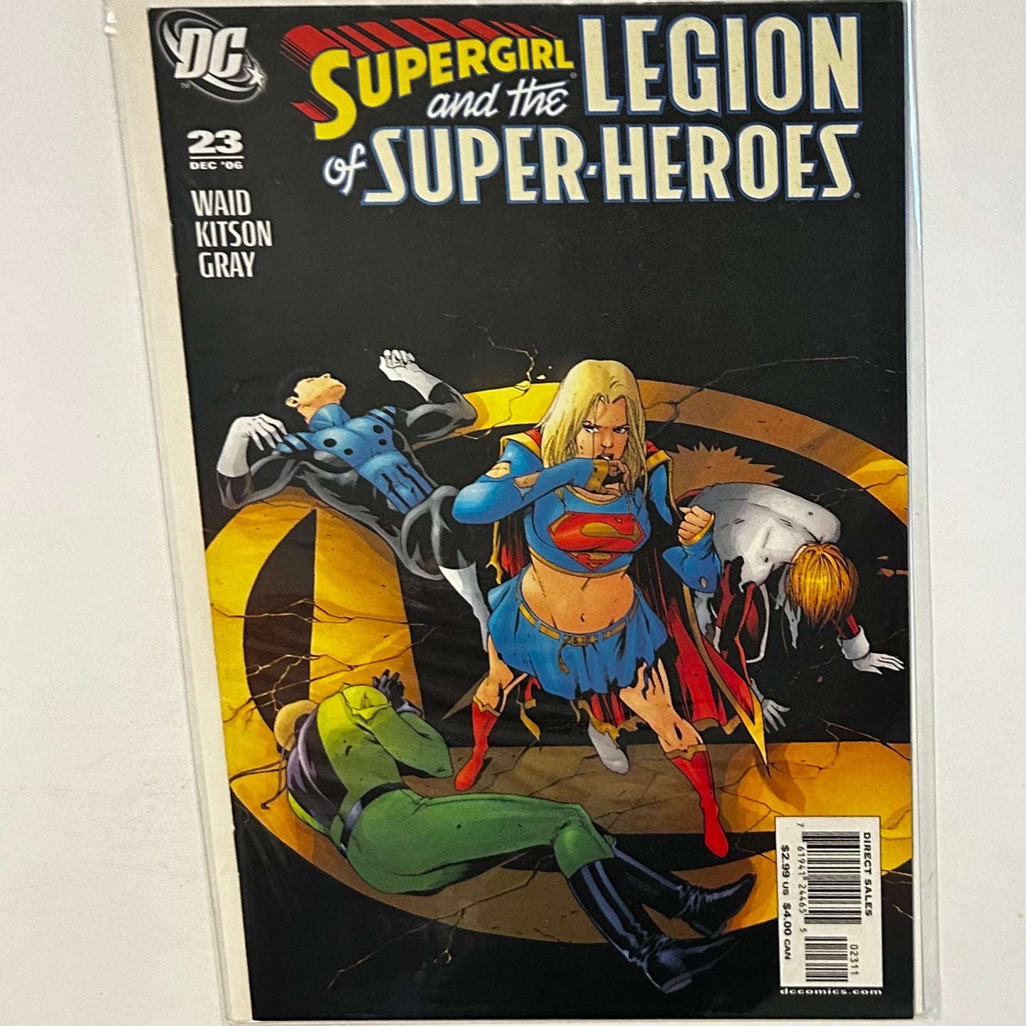 Supergirl + the Legion of Superheroes #23