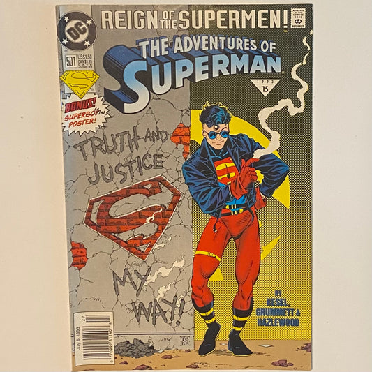 Superman #501 Newsstand