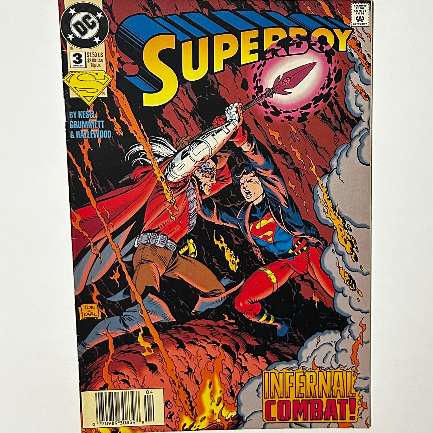 Superboy 1994 #3 Newsstand