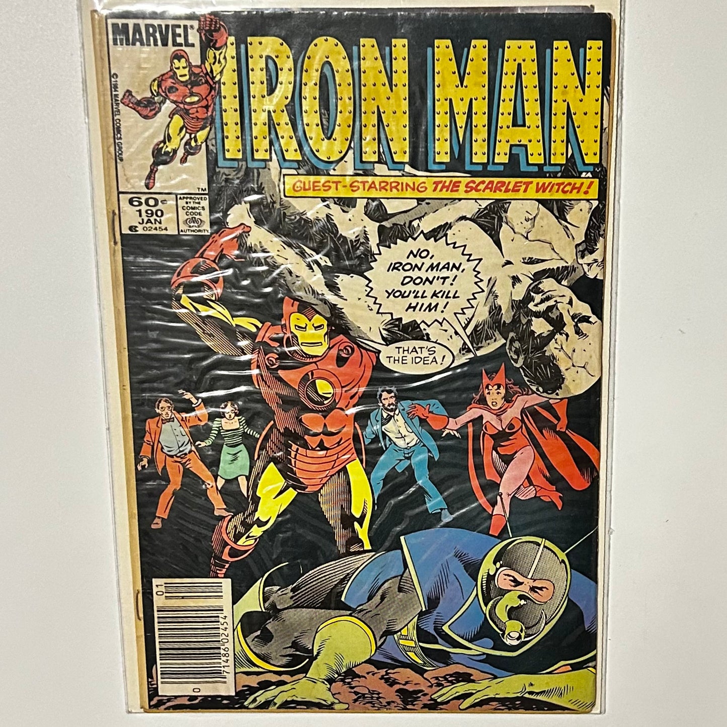 Iron Man #190 Newsstand