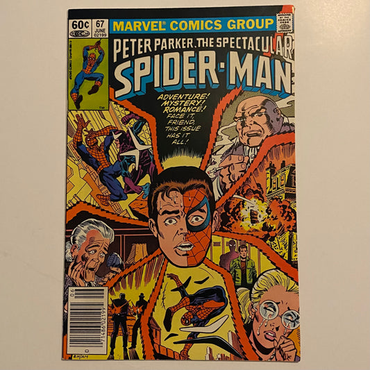 Peter Parker The Spectacular Spider-Man #67 Newsstand