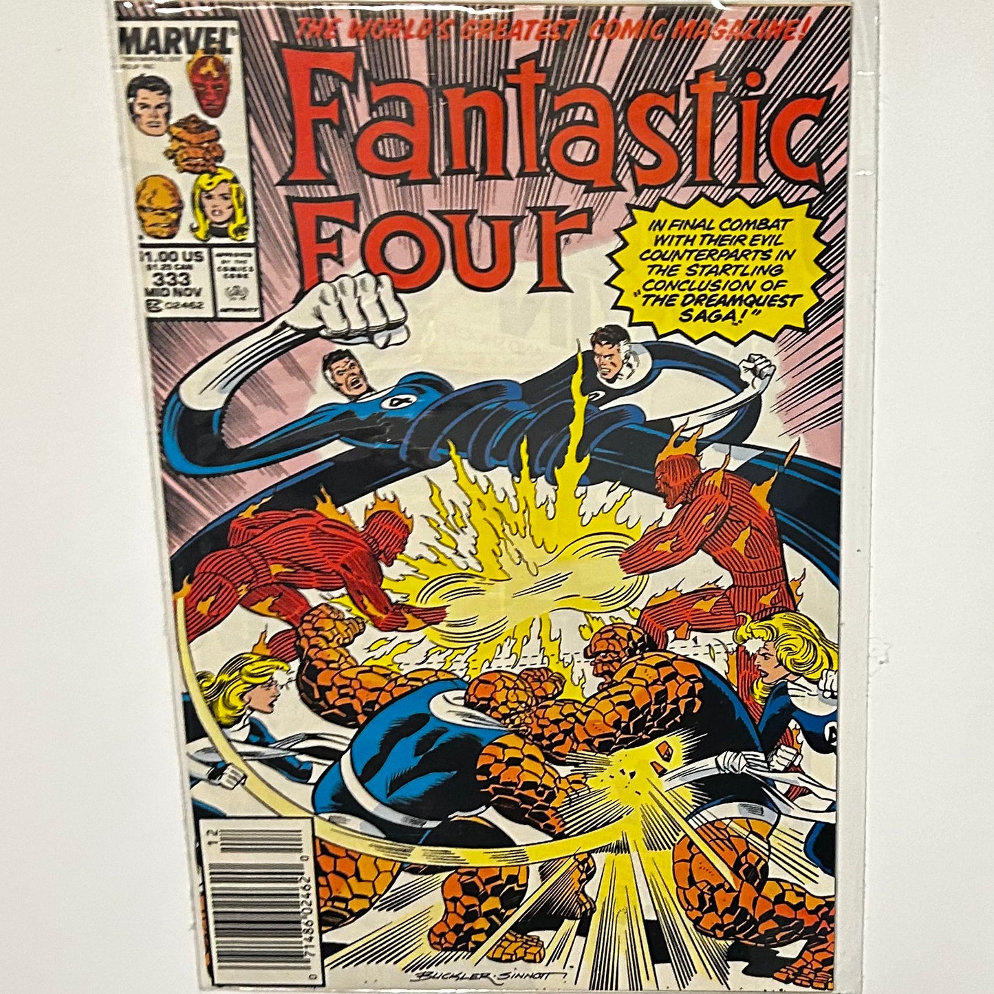 Fantastic Four #333 Newsstand
