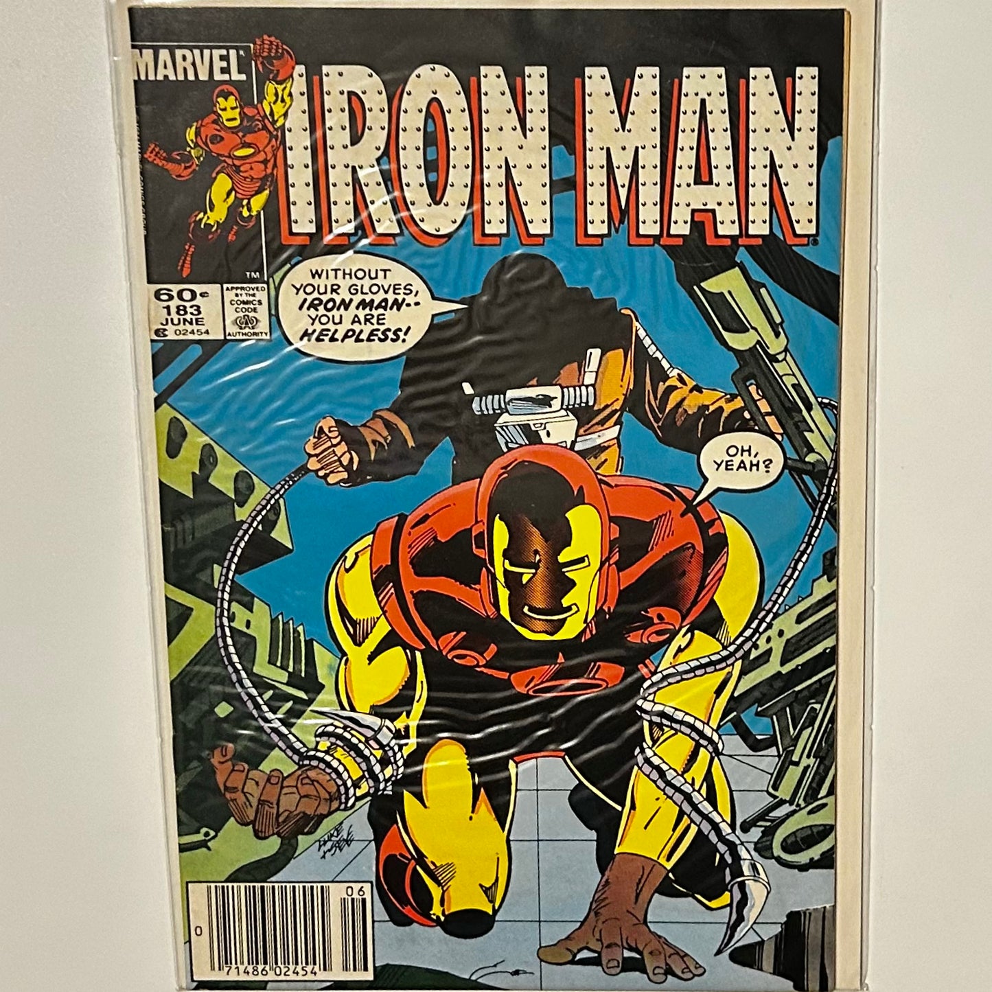 Iron Man #183 Newsstand
