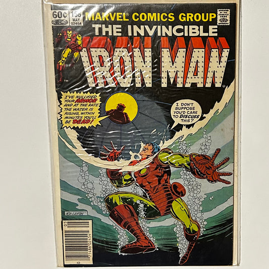Iron Man #158 Newsstand