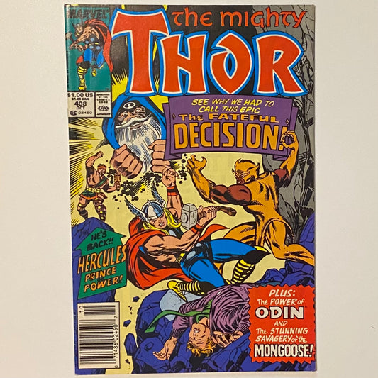 Thor #408 Newsstand