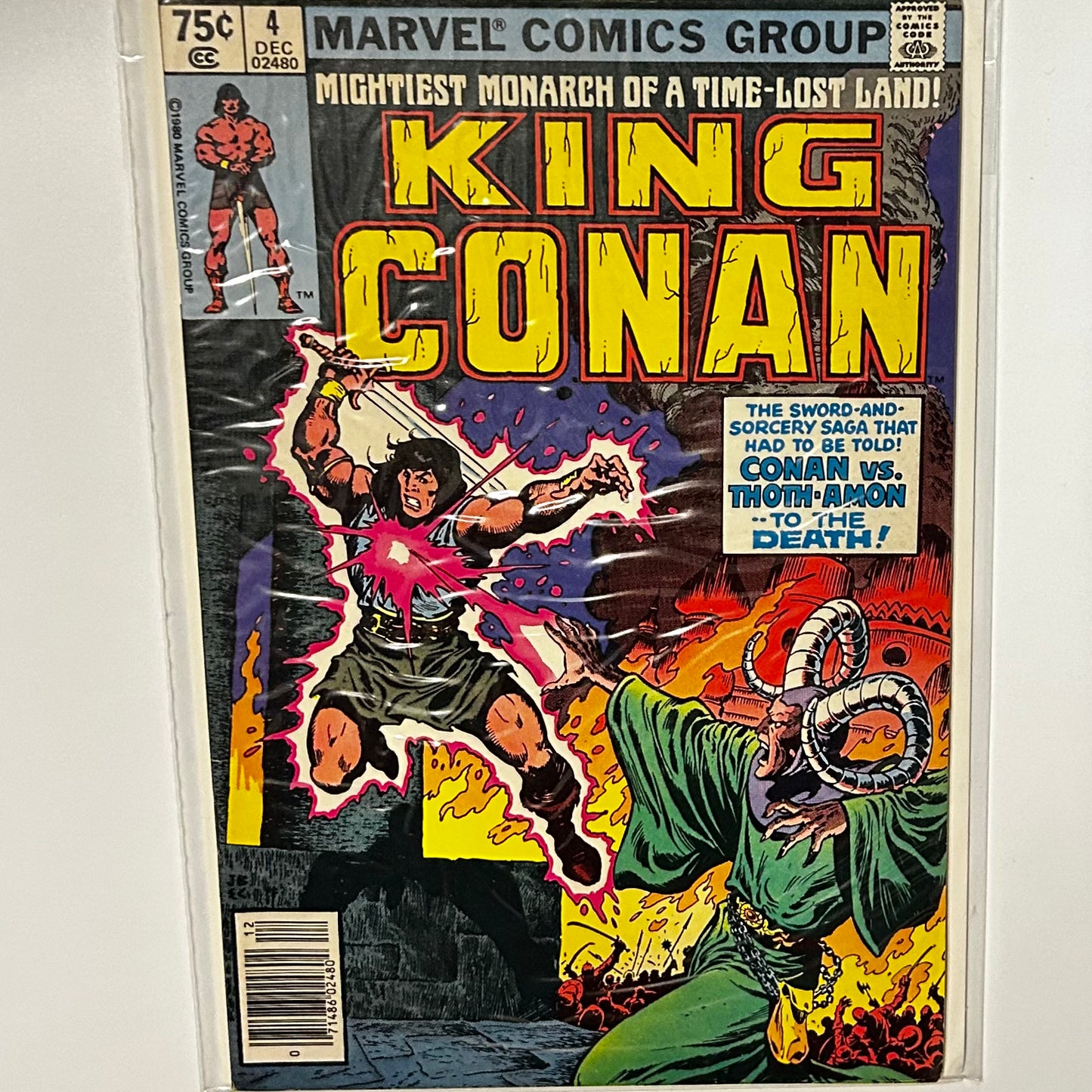 King Conan #4 Newsstand