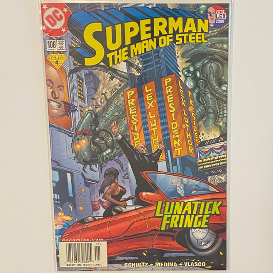Superman Man of Steel #108 Newsstand