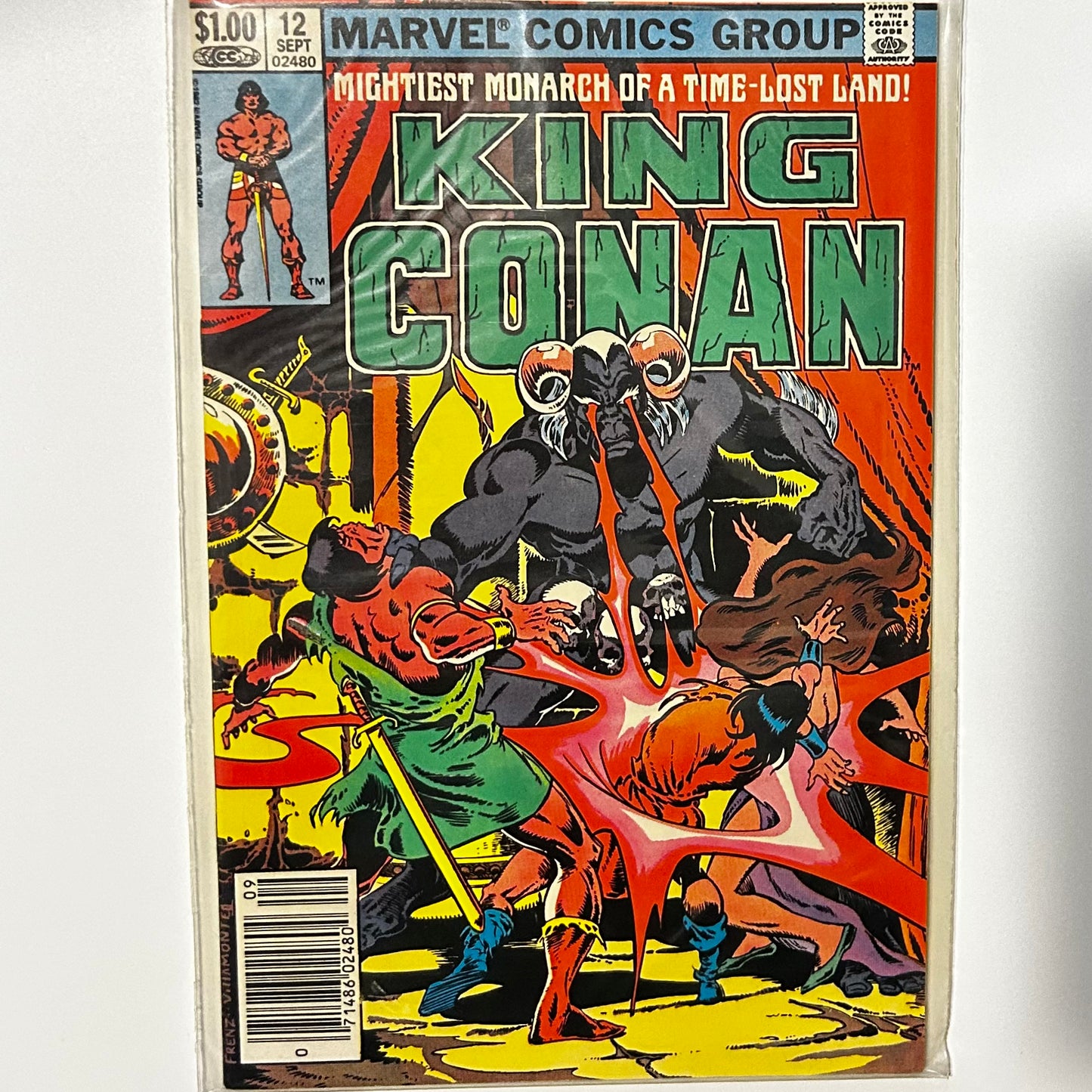 King Conan #12 Newsstand