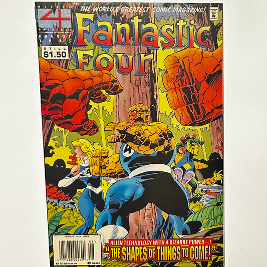 Fantastic Four #403 Newsstand