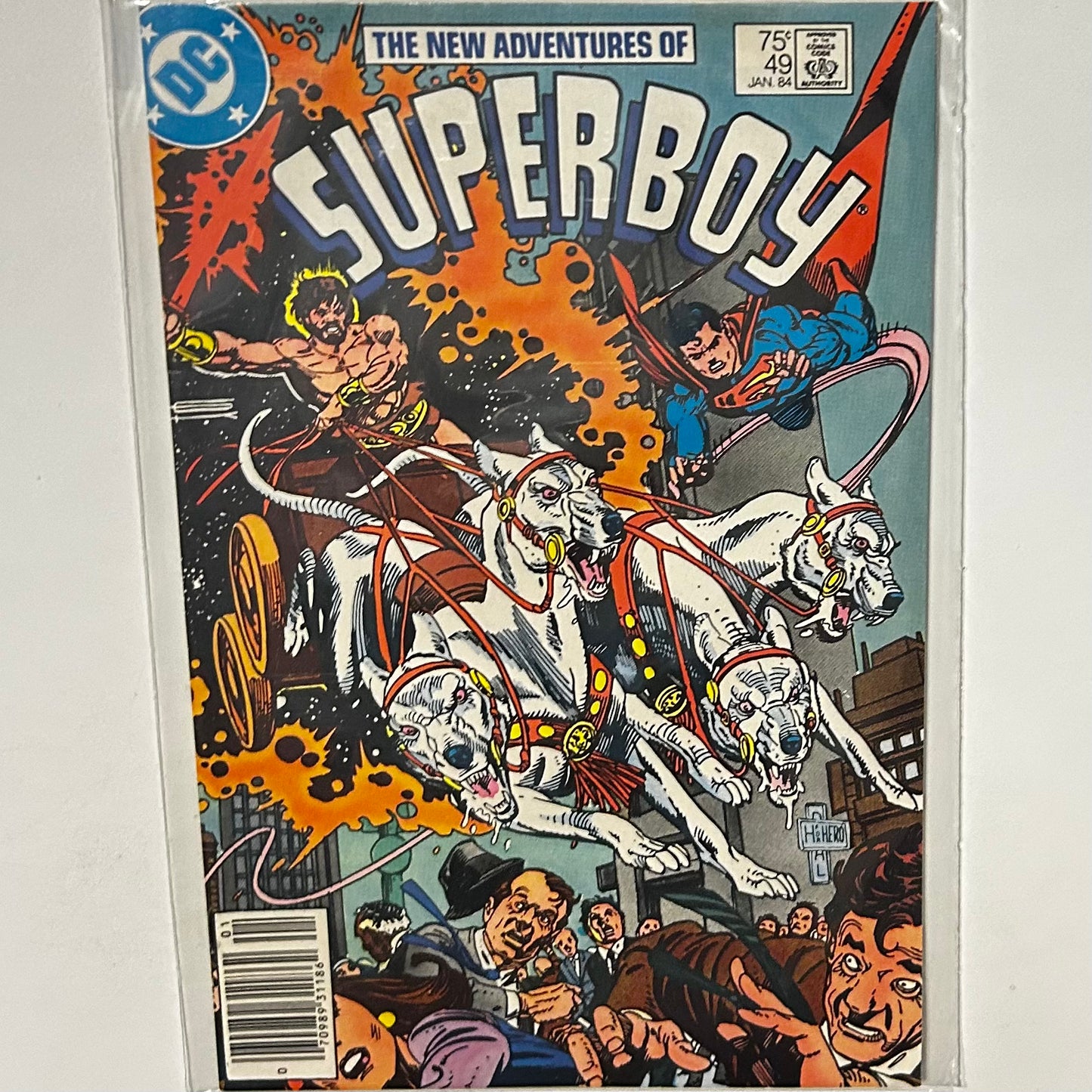 New Adventures of Superboy #49 Newsstand