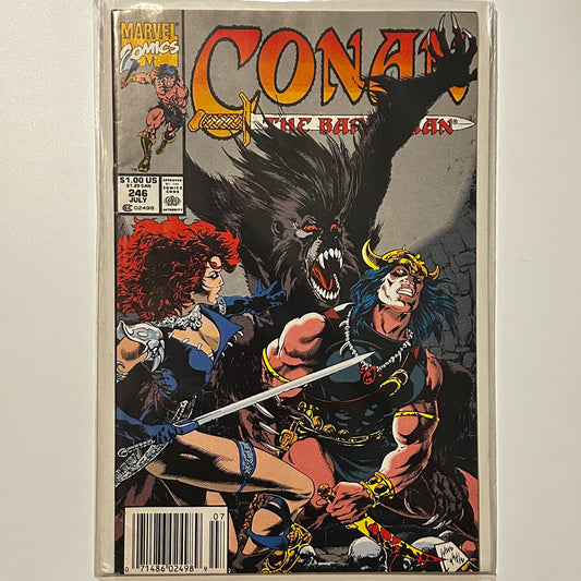Conan the Barbarian #246 Newsstand