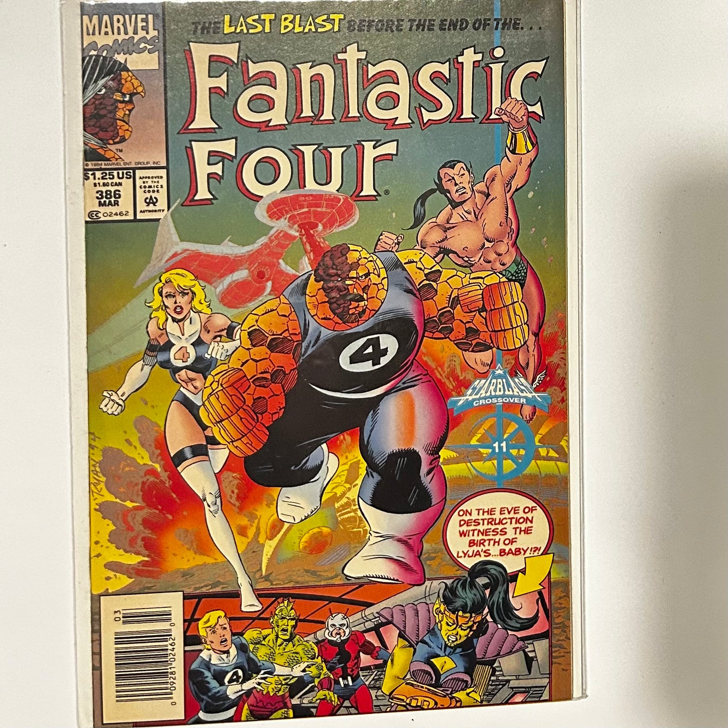 Fantastic Four #386 Newsstand