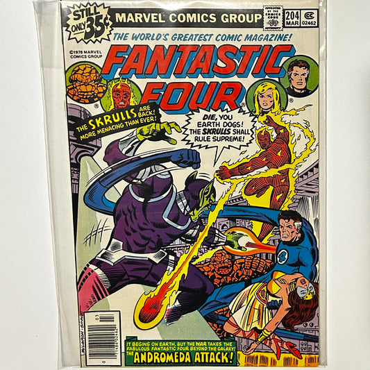 Fantastic Four #204 Newsstand