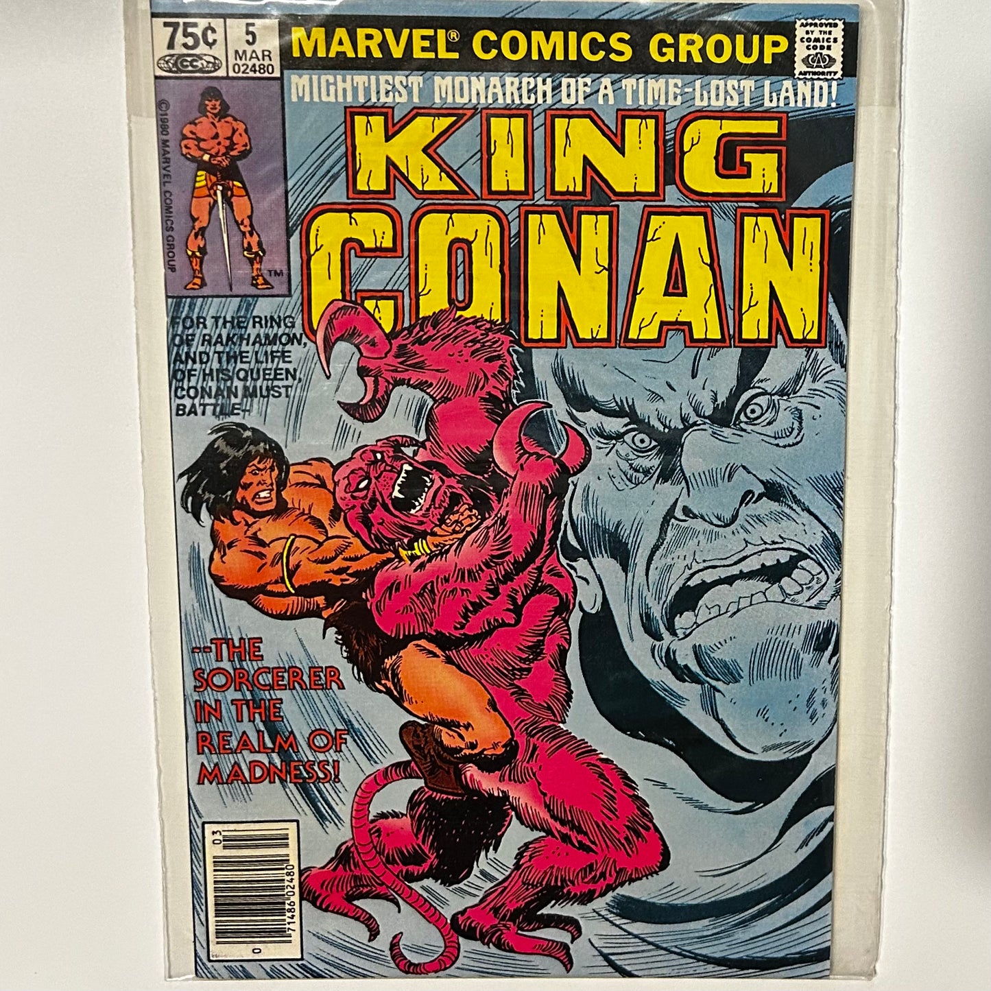 King Conan #5 Newsstand