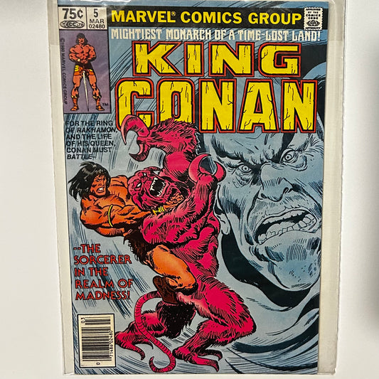 King Conan #5 Newsstand