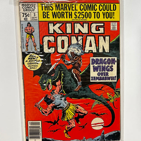 King Conan #3 Newsstand