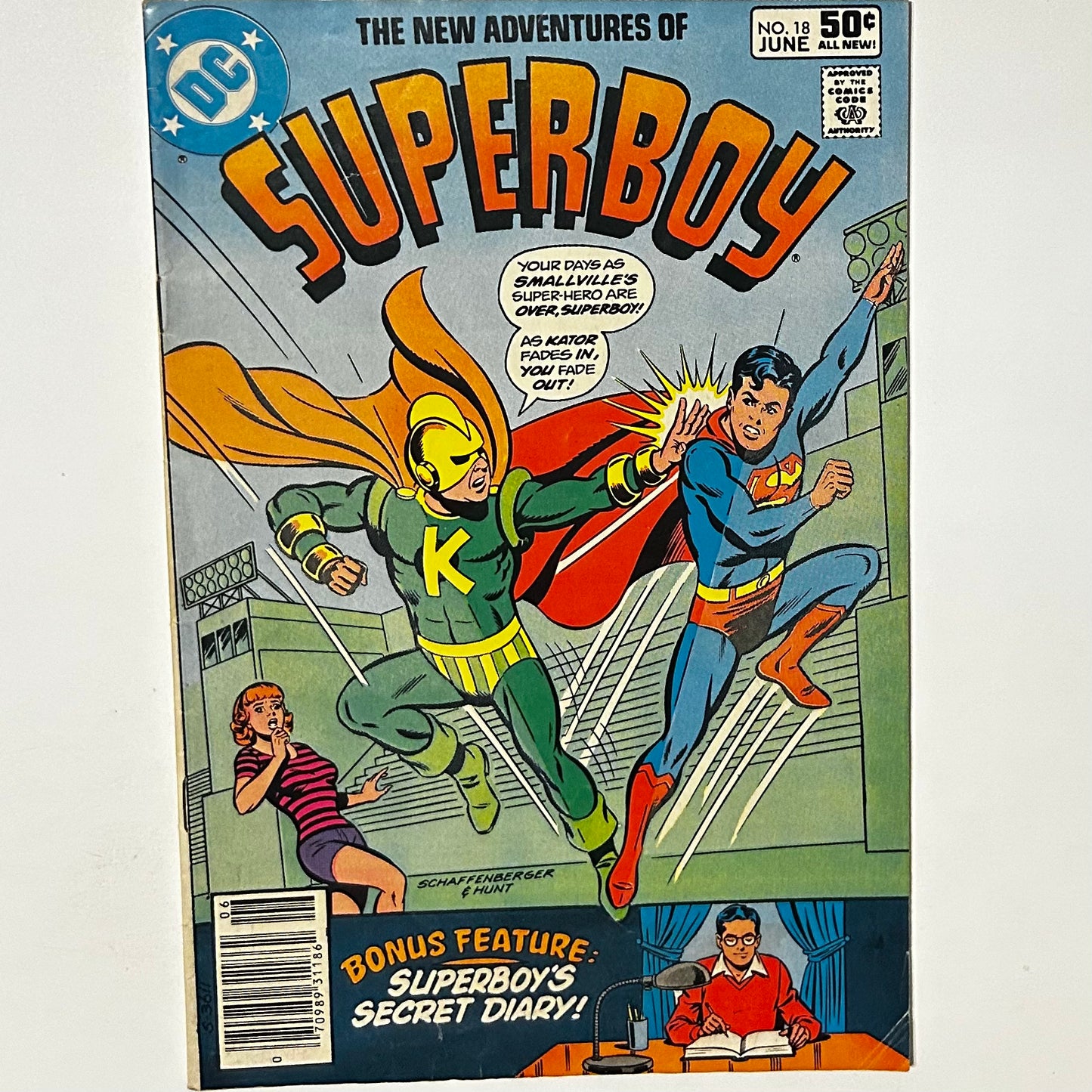 New Adventures of Superboy #18 Newsstand