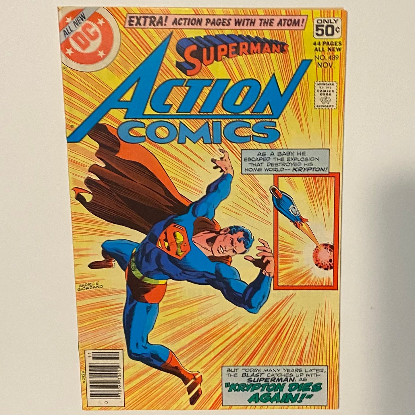 Action Comics #489 Newsstand