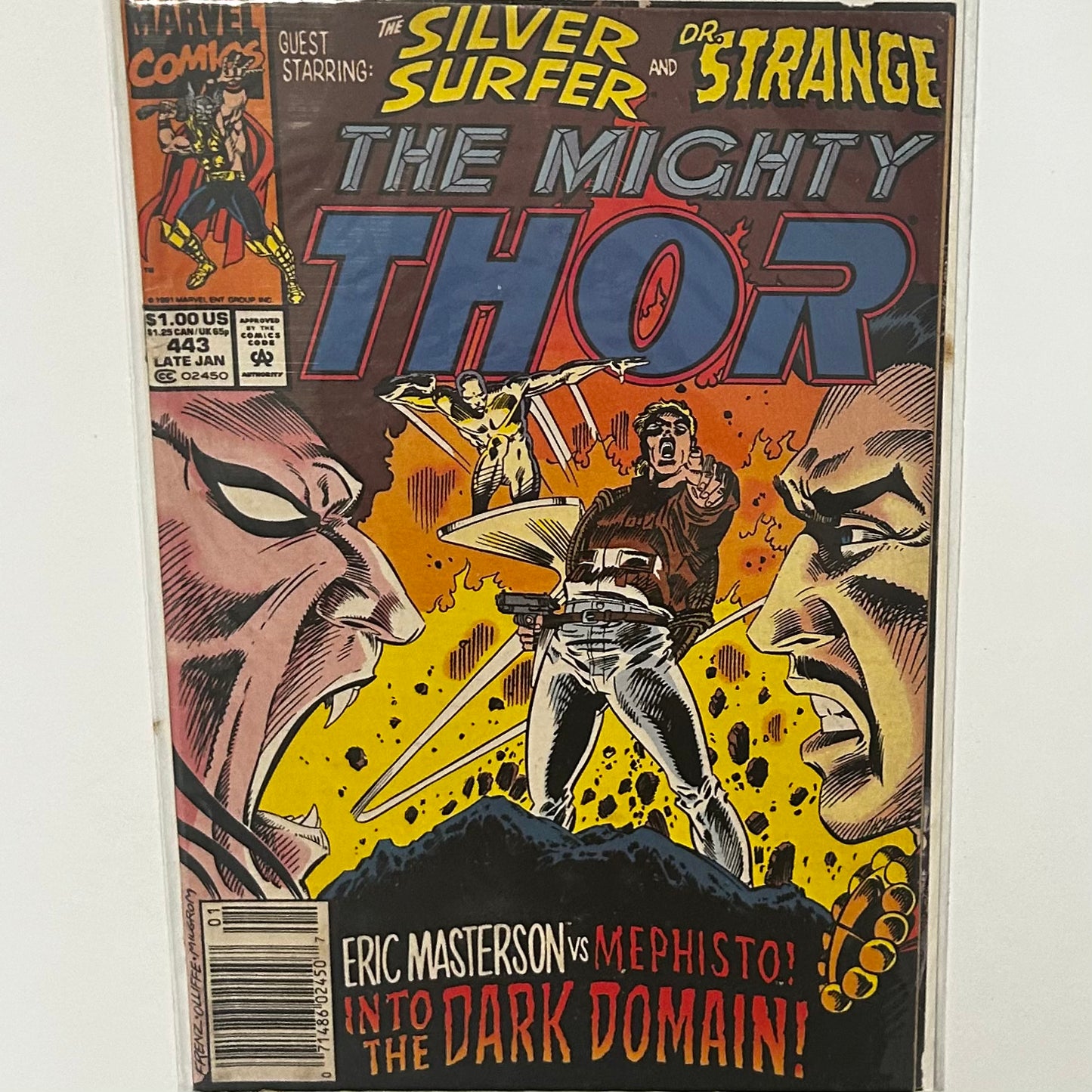 Thor #443 Newsstand