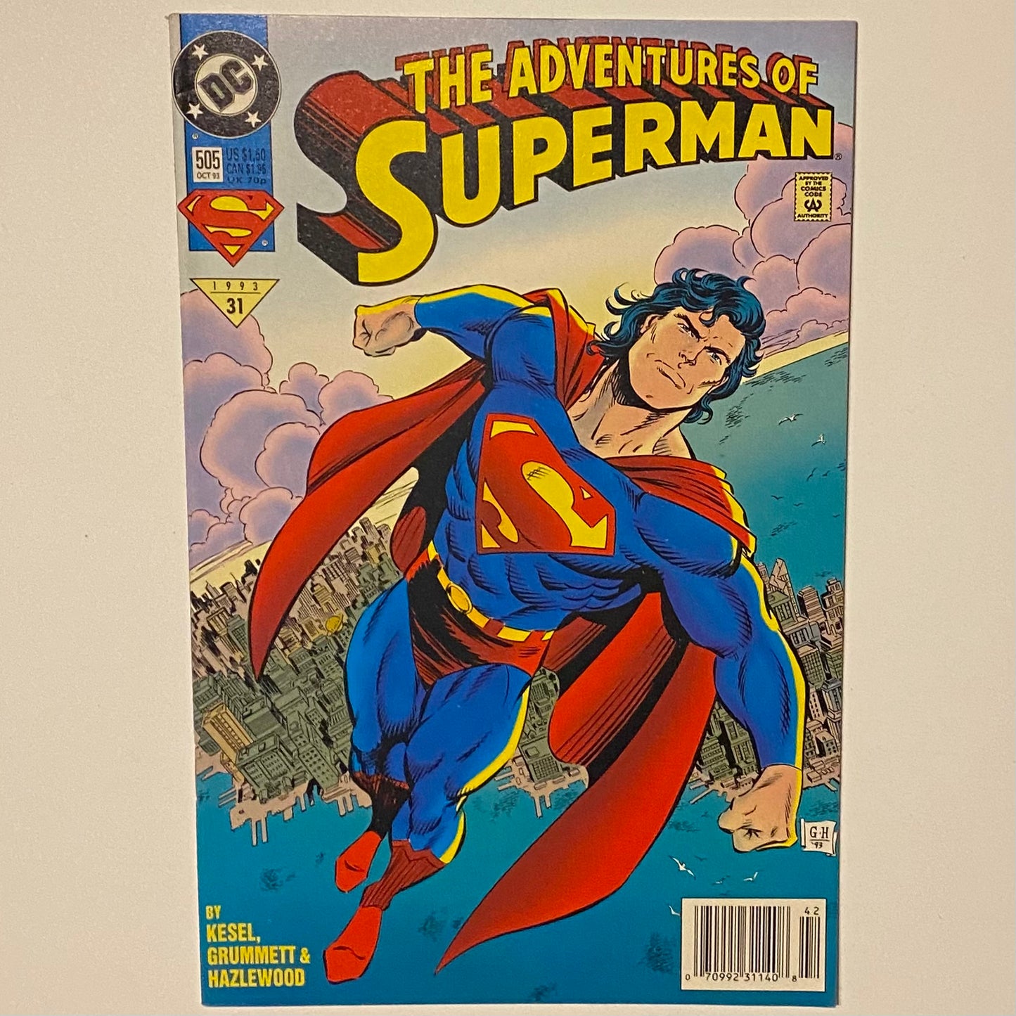 Superman #505 Newsstand