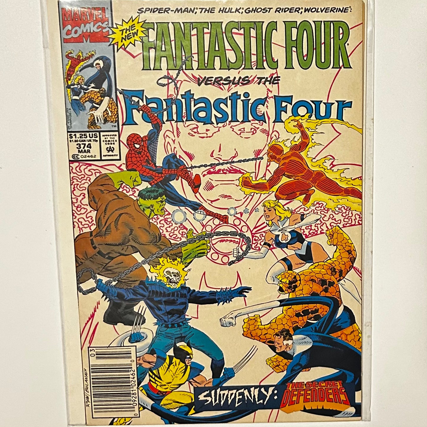 Fantastic Four #374 Newsstand