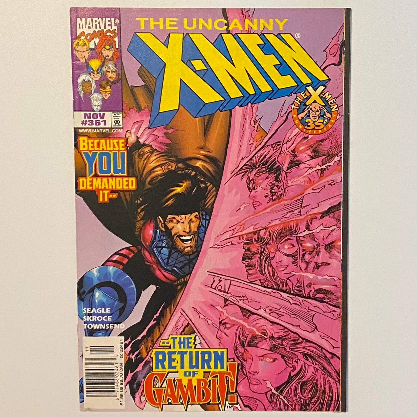 The Uncanny X-men #361 Newsstand