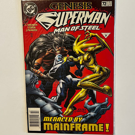 Superman Man of Steel #72 Newsstand