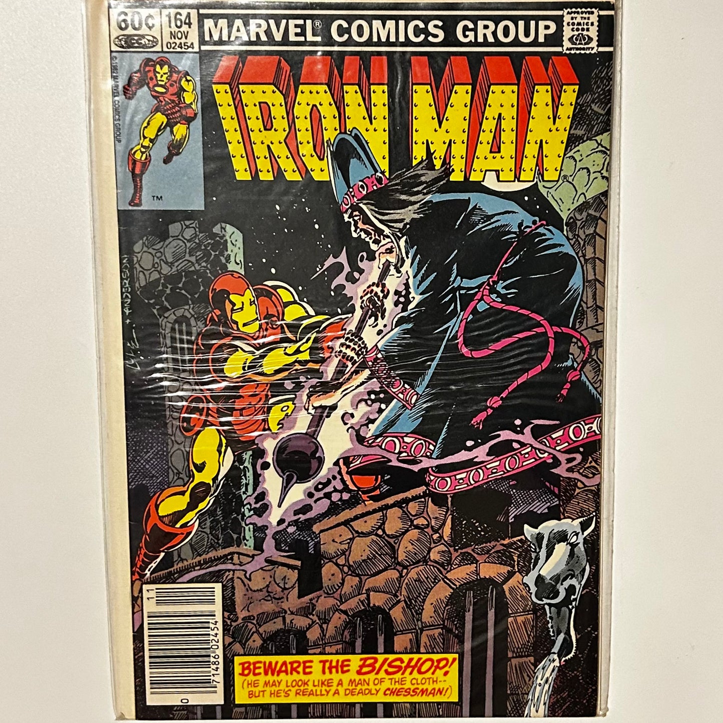 Iron Man #164 Newsstand