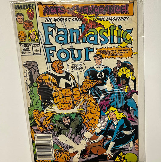 Fantastic Four #335 Newsstand