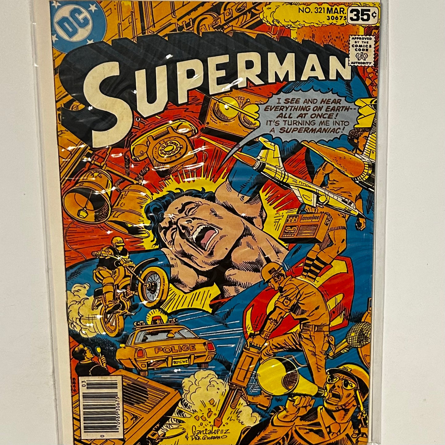 Superman #321 Newsstand