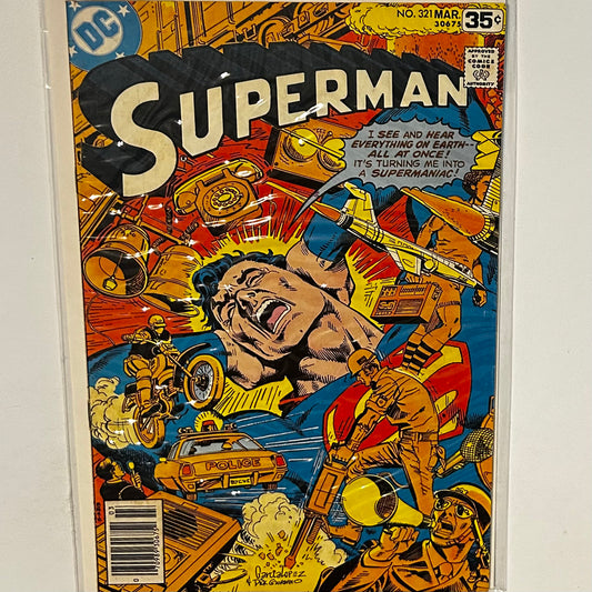 Superman #321 Newsstand