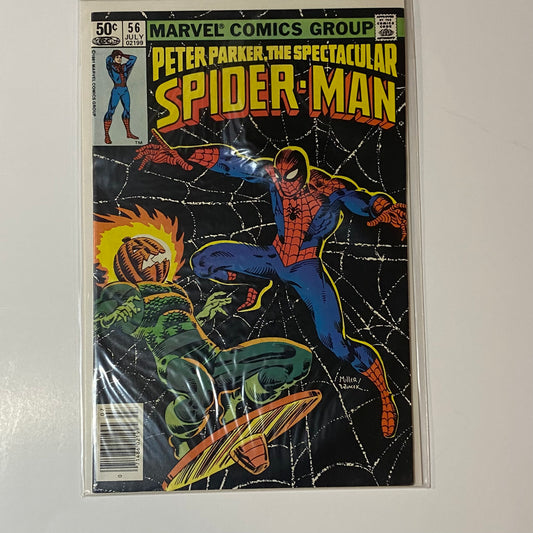 Peter Parker The Spectacular Spider-Man #56 Newsstand