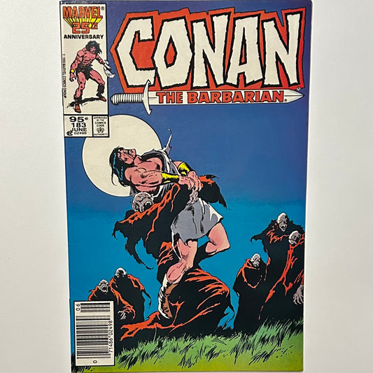 Conan the Barbarian #183 Newsstand