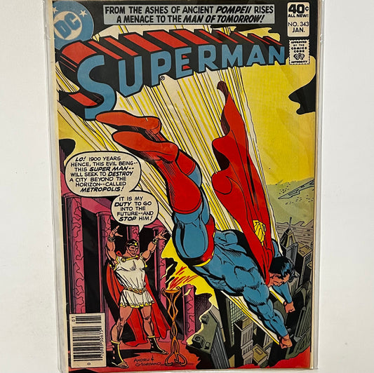 Superman #343 Newsstand
