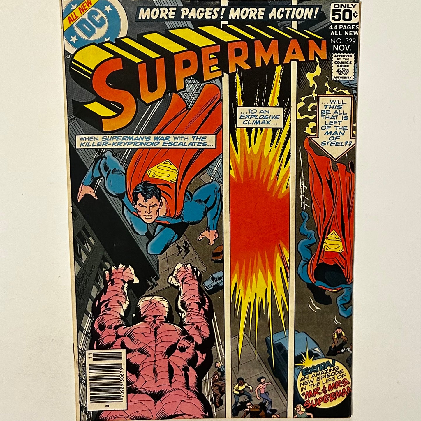Superman #329 Newsstand