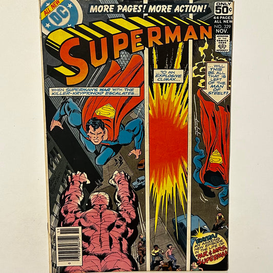 Superman #329 Newsstand