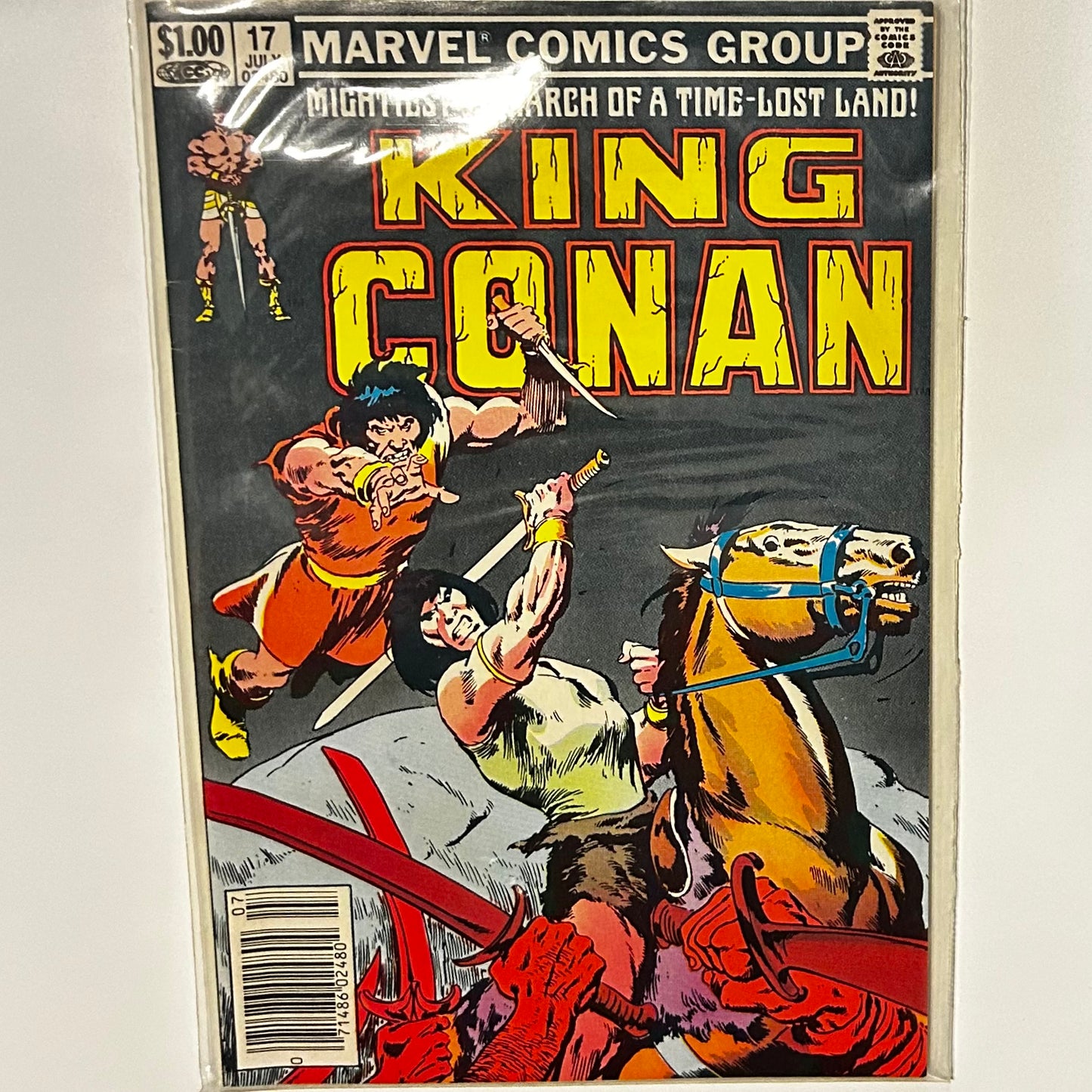 King Conan #17 Newsstand
