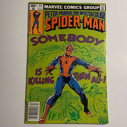 Peter Parker The Spectacular Spider-Man #44 Newsstand