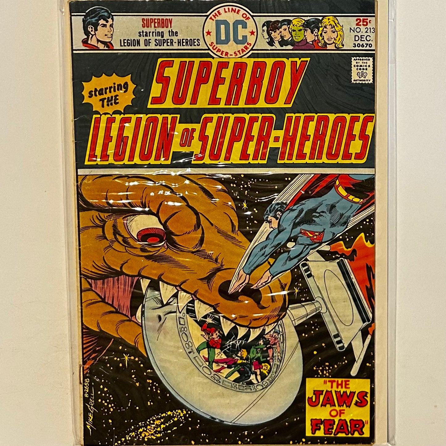 Superboy and the Legion of Superheroes #213
