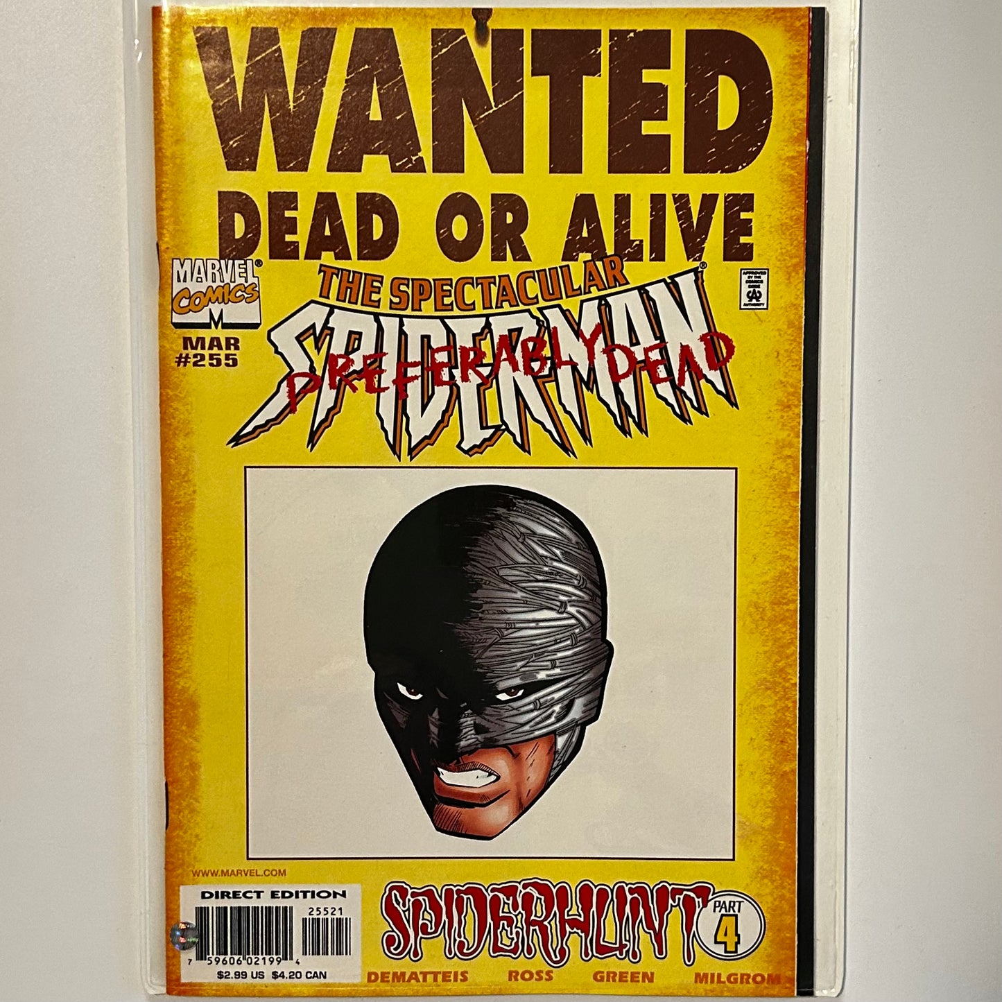 The Spectacular Spider-Man #255