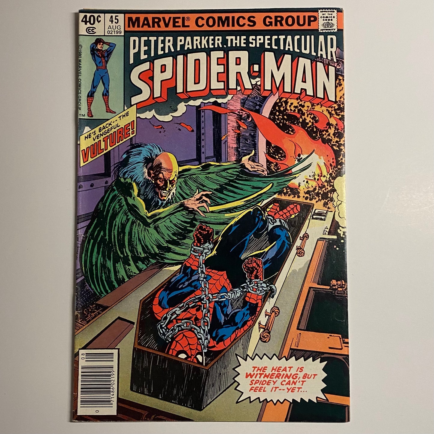 Peter Parker The Spectacular Spider-Man #45 Newsstand