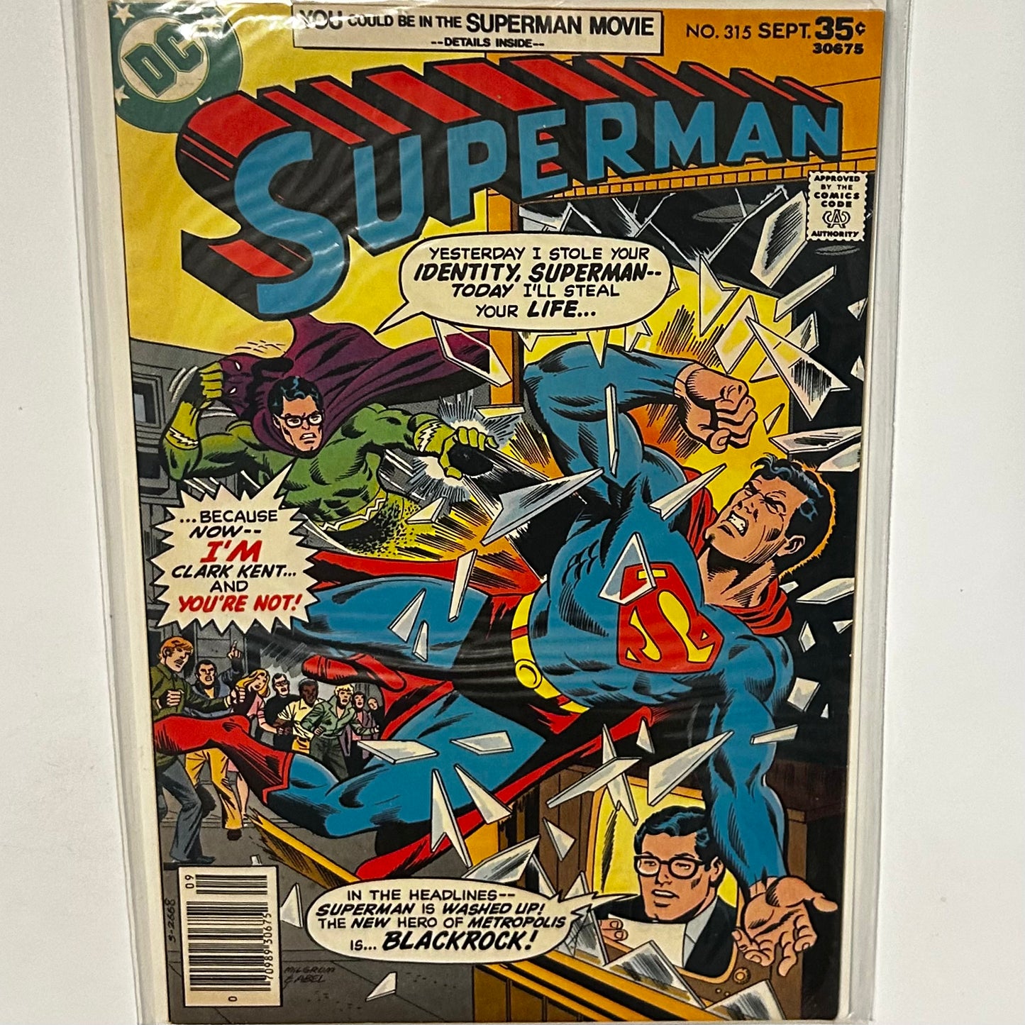 Superman #315 Newsstand