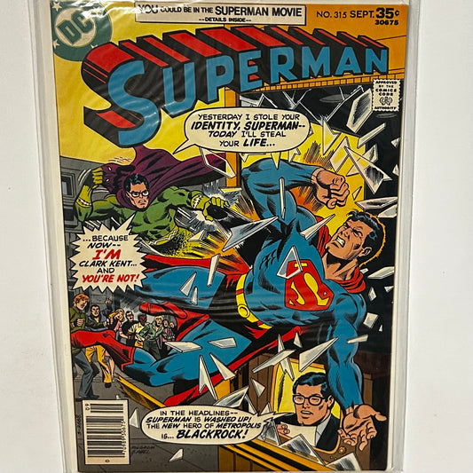 Superman #315 Newsstand