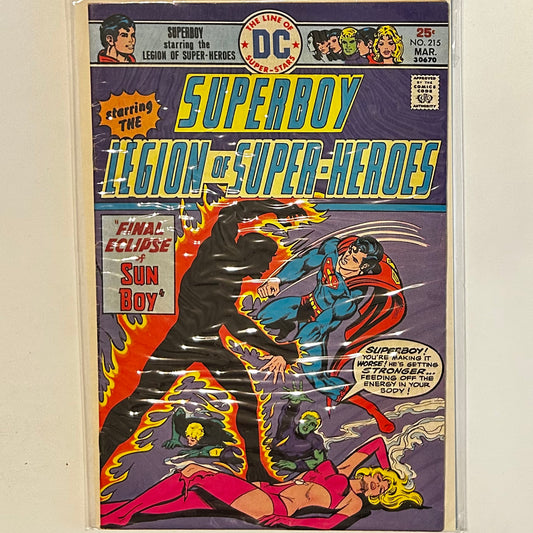 Superboy and the Legion of Superheroes #215