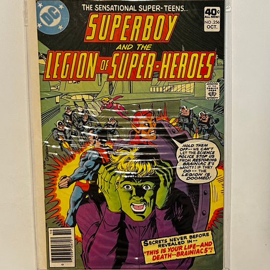 Superboy and the Legion of Superheroes #256 Newsstand