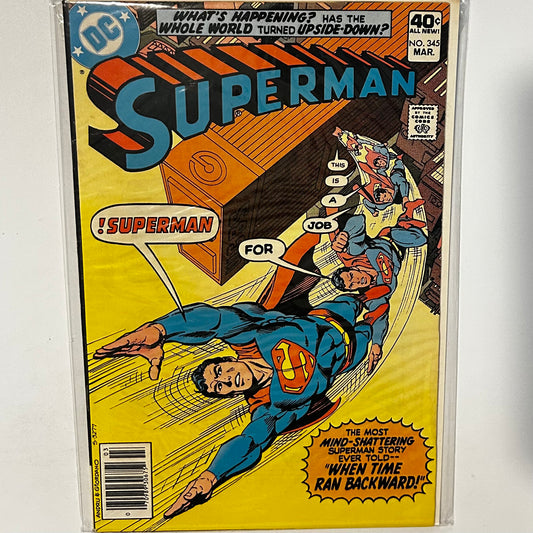 Superman #345 Newsstand